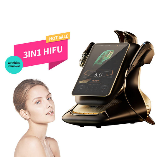 Professional 3-in-1RF EMS HIFU Anti-aging 3D Layering Treatment 36RS Handle Multifunctional Beauty Equipment